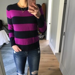 JCrew striped sweater